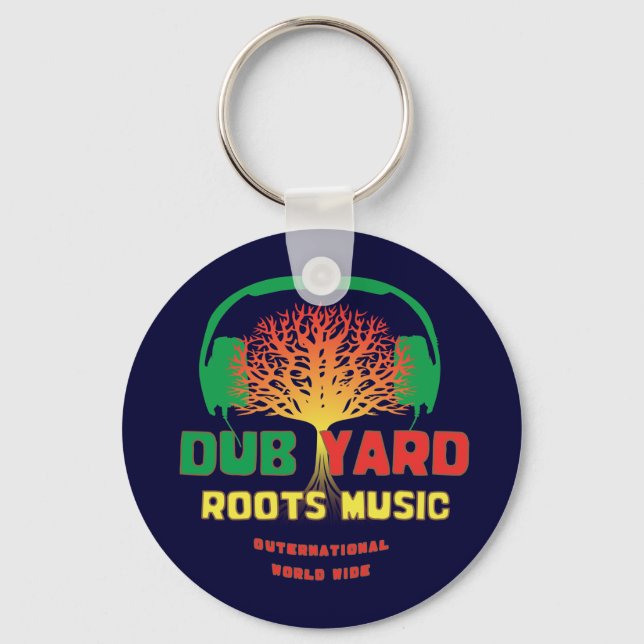 Dub Yard Roots Music Nyckelring (Framsida)