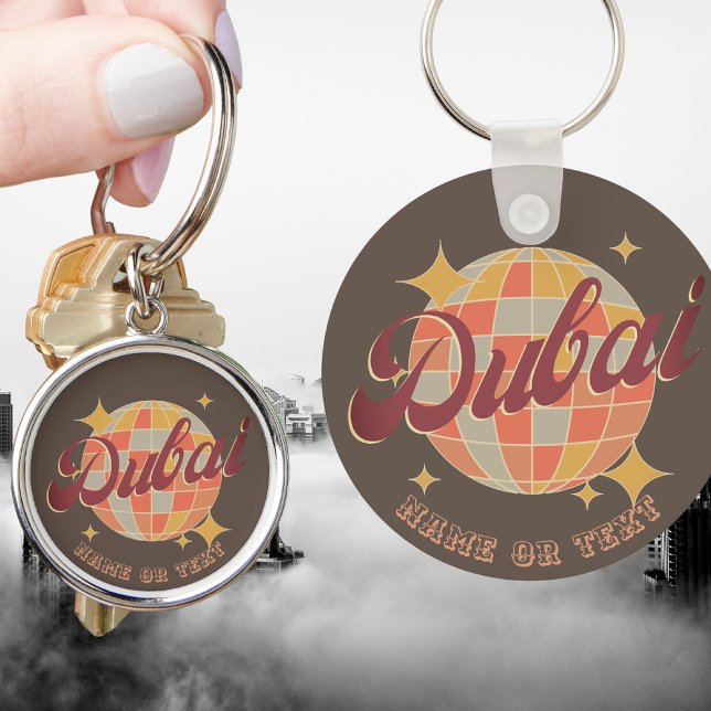 Dubai accessoriska souvenir nyckelring (Skapare uppladdad)