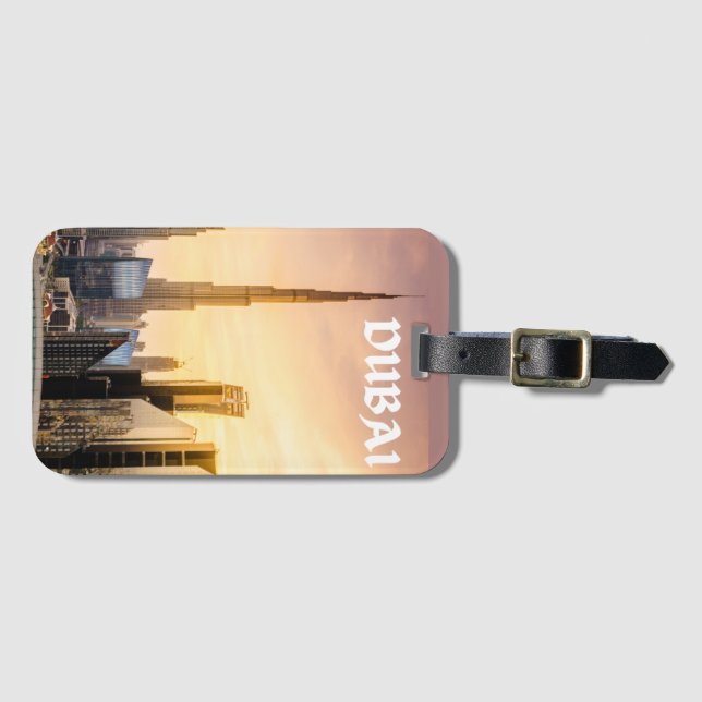 Dubai Bagagebricka (Framsida horisontal)