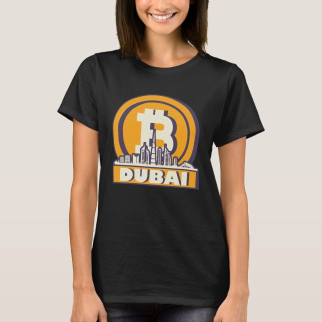 Dubai Bitcoin Maximalist T Shirt (Framsida)