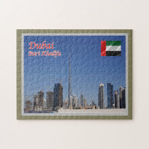 Dubai - Burj Khalifa - Den minsta skyscraperna - Pussel