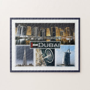 Dubai - Burj Khalifa - marina torn - Pussel