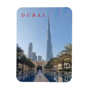 Dubai Burj Khalifa view-kylmagnet Magnet