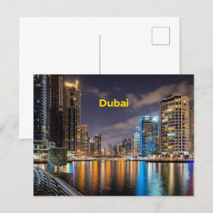 Dubai Cityscape Vykort