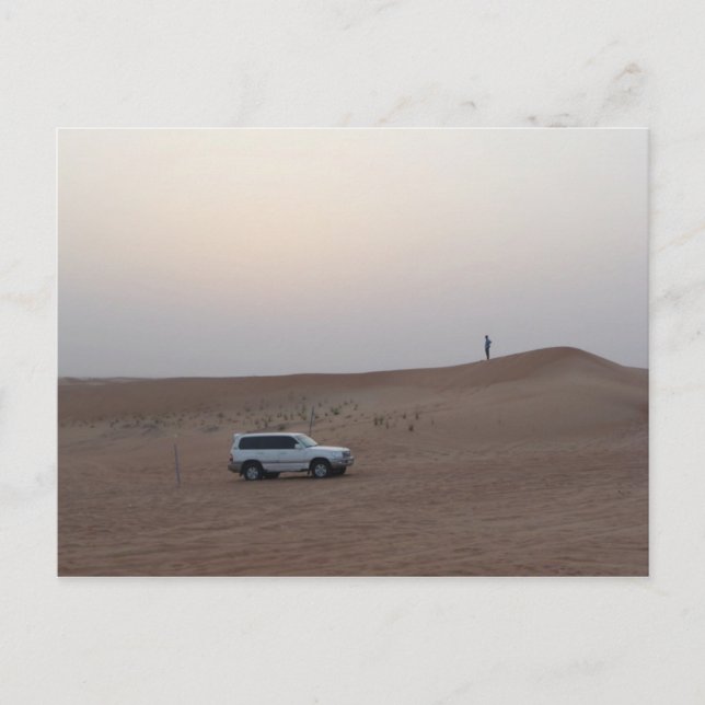 Dubai Desert Safari Vykort (Framsida)