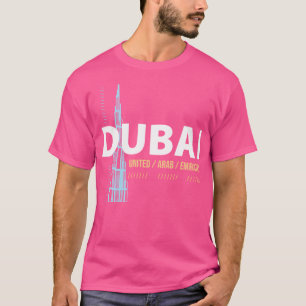 Dubai Dubai Uae Arabiska Arabrepubliken Förenade A T Shirt