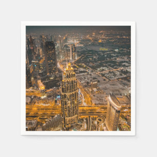 Dubai Emirates, Burj Khalifa Pappersservett