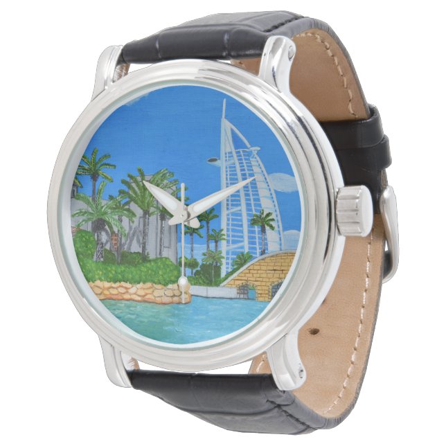 Dubai Förenade Arabemiraten Armbandsur (Vinklad)