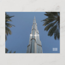 Dubai Förenade Arabemiraten Burj Khalifa Helg Vykort