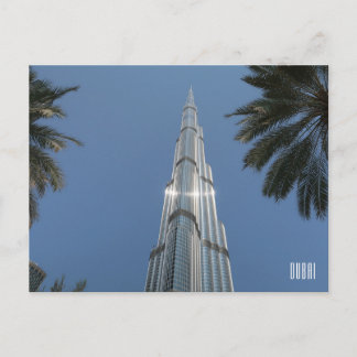 Dubai Förenade Arabemiraten Burj Khalifa Helg Vykort