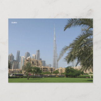 Dubai Förenade Arabemiraten Helg Vykort