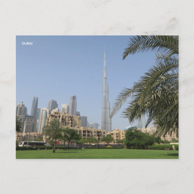 Dubai Förenade Arabemiraten Vykort (Framsida)