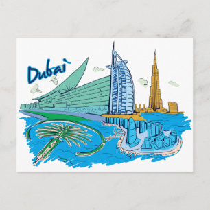 Dubai, Förenade Arabemiraten Vykort