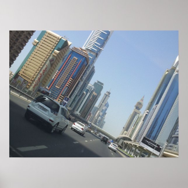 Dubai High, Förenade Arabemiraten Poster (Framsidan)