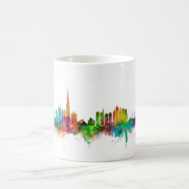 Dubai horisont kaffemugg (Center)