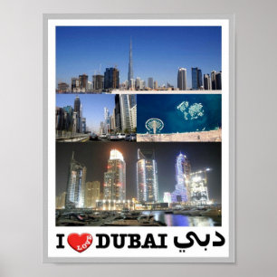 Dubai - I Kärlek - Poster