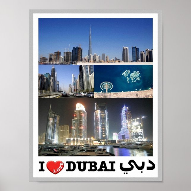 Dubai - I Kärlek - Poster (Framsidan)