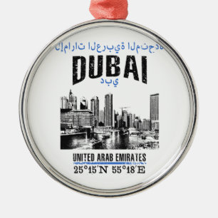 Dubai Julgransprydnad Metall