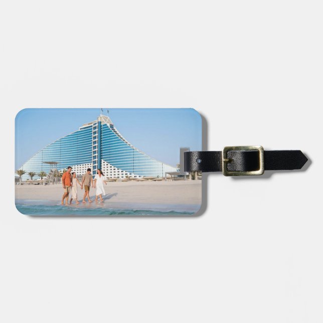 Dubai Jumeirah Bagagebricka (Horisontell Framsida)