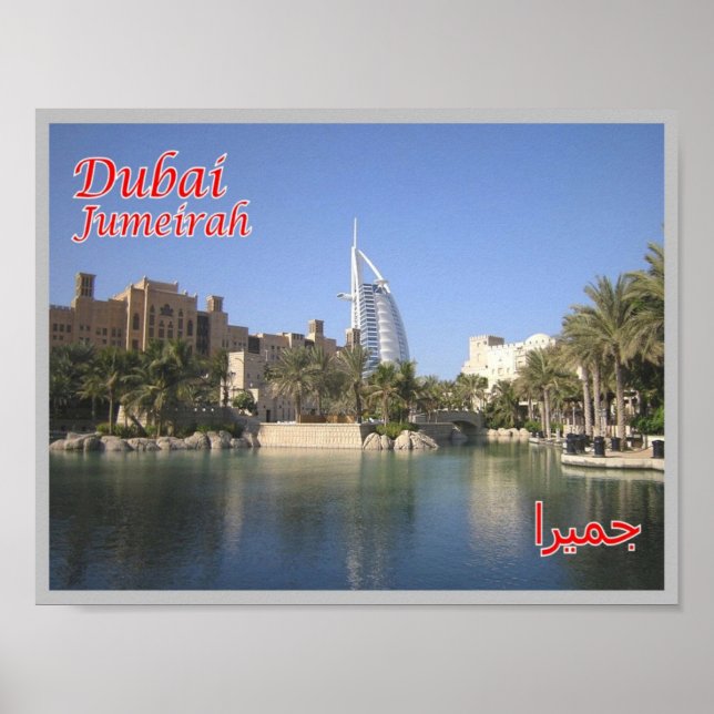 Dubai - Jumeirah - Poster (Framsidan)