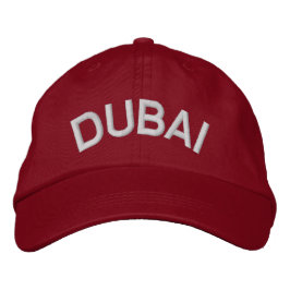 Dubai* Justerbar hatt Broderad Keps