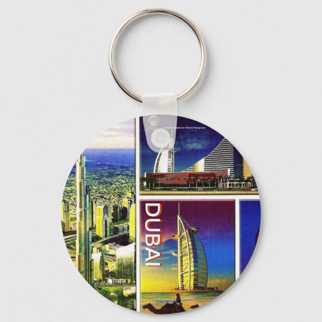 Dubai Keychain av Mojisola A Gbadamosi Okubule Nyckelring (Framsida)