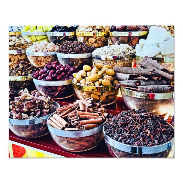 Dubai Krydd Souk Fototryck (Framsidan)