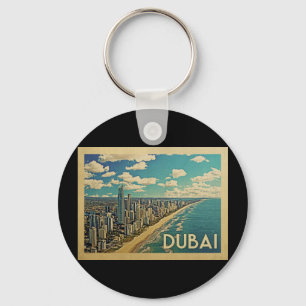 Dubai kustenvintage resor nyckelring