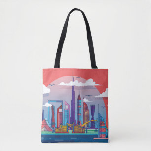 Dubai Landmark Tygkasse