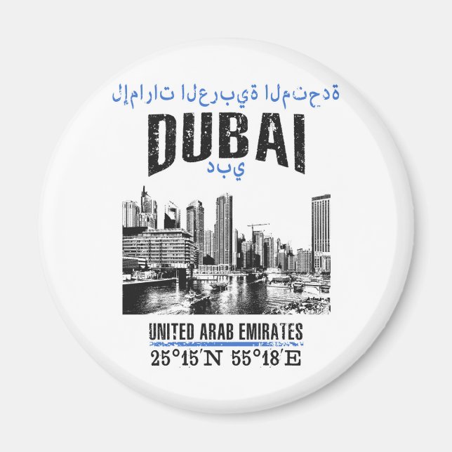 Dubai Magnet (Framsidan)