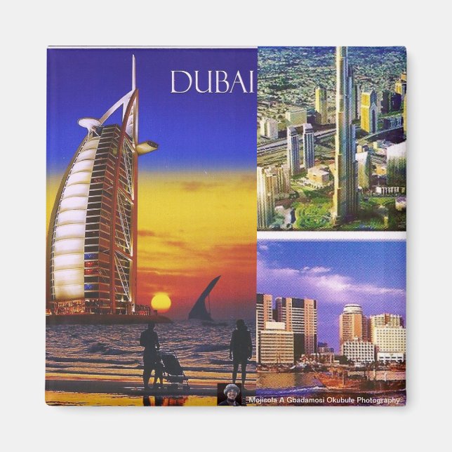 DUBAI MAGNET AV MOJISOLA A OKUBULE (Framsidan)