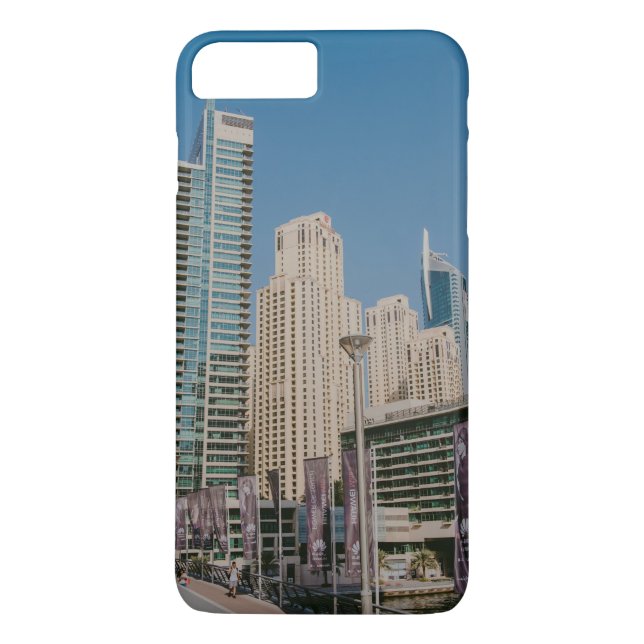 Dubai Marinaskyscraper Case-Mate iPhone Skal (Baksida)