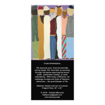 Dubai Market Ställe och Han - Long Card