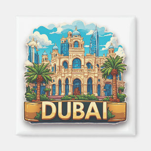 🧲 Dubai Mellanöstern Resa Äventyr 🌍 Magnet