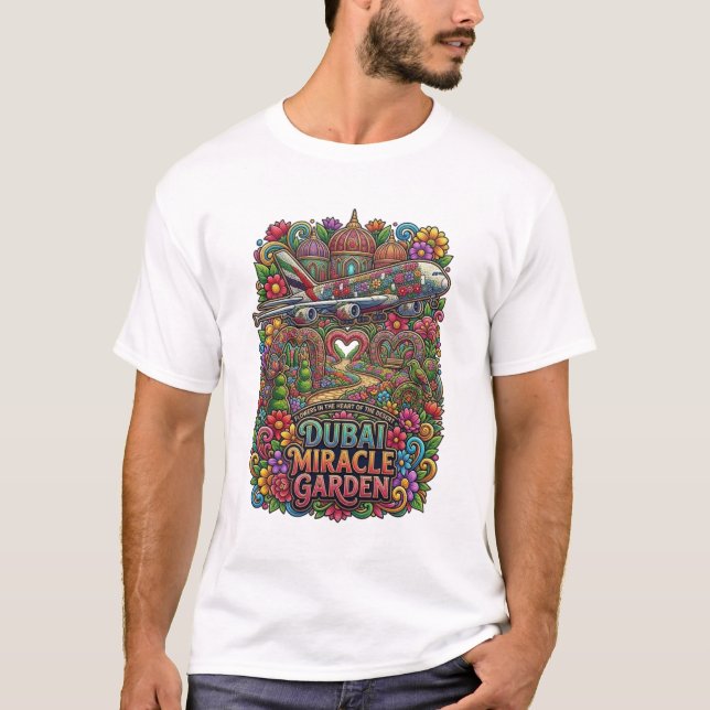 DUBAI MIRAKELBYGGNAD T SHIRT (Framsida)