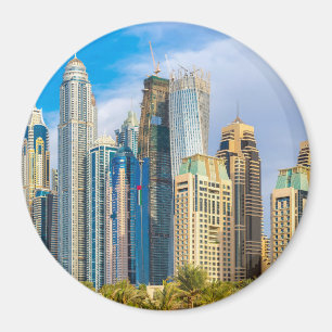 Dubai moderna skyscraper Corniche Magnet