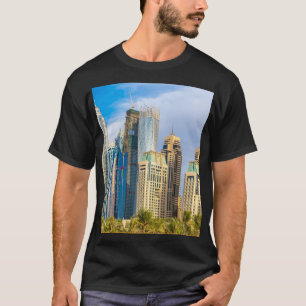 Dubai moderna skyscraper Corniche T Shirt