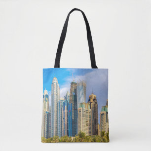 Dubai moderna skyscraper Corniche Tygkasse
