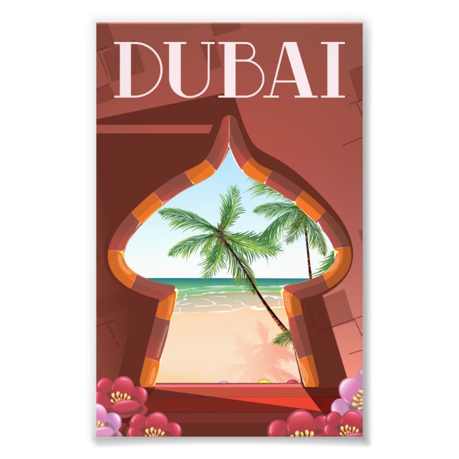 Dubai Palace Resoreraffisch Fototryck (Framsidan)