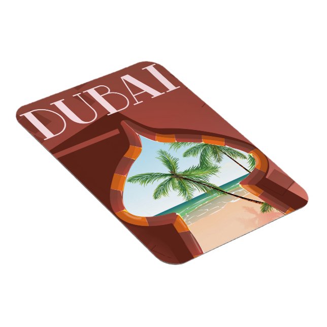 Dubai Palace Resoreraffisch Magnet (Högersidan)