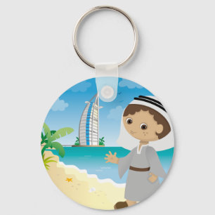 Dubai pojke nyckelring