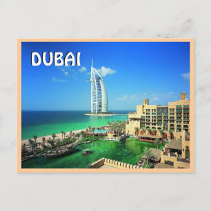 DUBAI POSTCARD FRÅN MOJISOLA A GBADAMOSI VYKORT