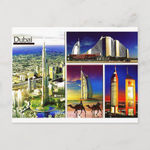 DUBAI Postcard@MojiAOkubule Vykort