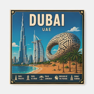 🧲 Dubai-resa Minne UAE 🏜️ Magnet