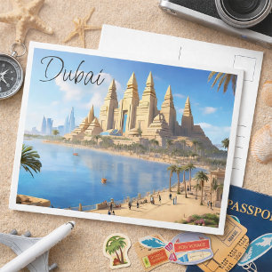 Dubai Resebrevkort Vykort