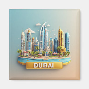 🧲 Dubai-resminnen som varar för evigt ✈️ Magnet