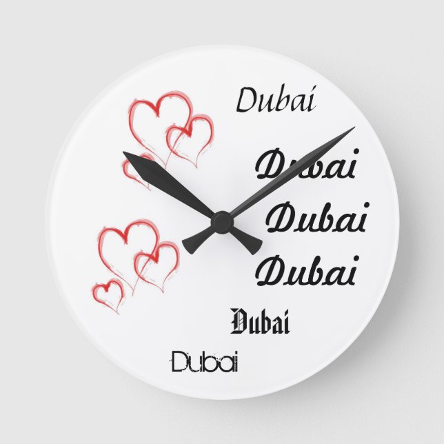 Dubai Rund Klocka (Framsida)