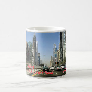 Dubai - Sheik Zayed Road - Kaffemugg