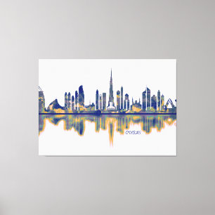 Dubai Skyline Canvastryck