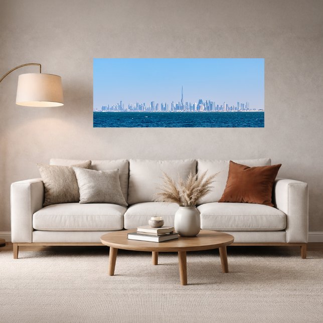 Dubai Skyline – Palm Jumeirah Utsiktspunkt Fototryck (Skapare uppladdad)